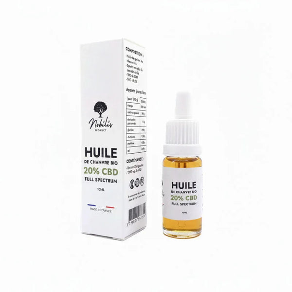 Huile CBD 20% Full Spectrum - Nobilis | Marina CBD