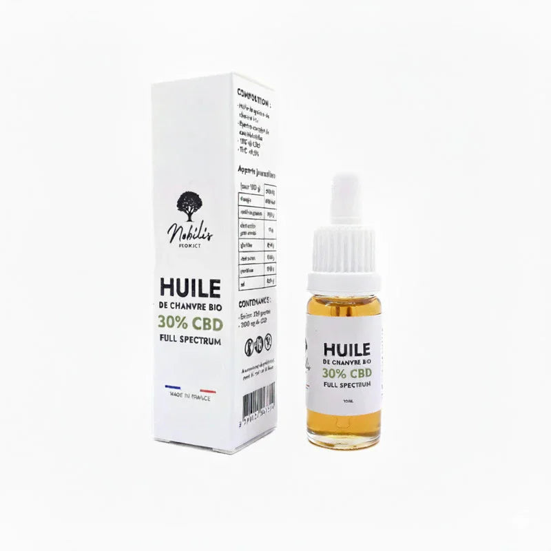 Huile CBD 30% Full Spectrum - Nobilis | Marina CBD